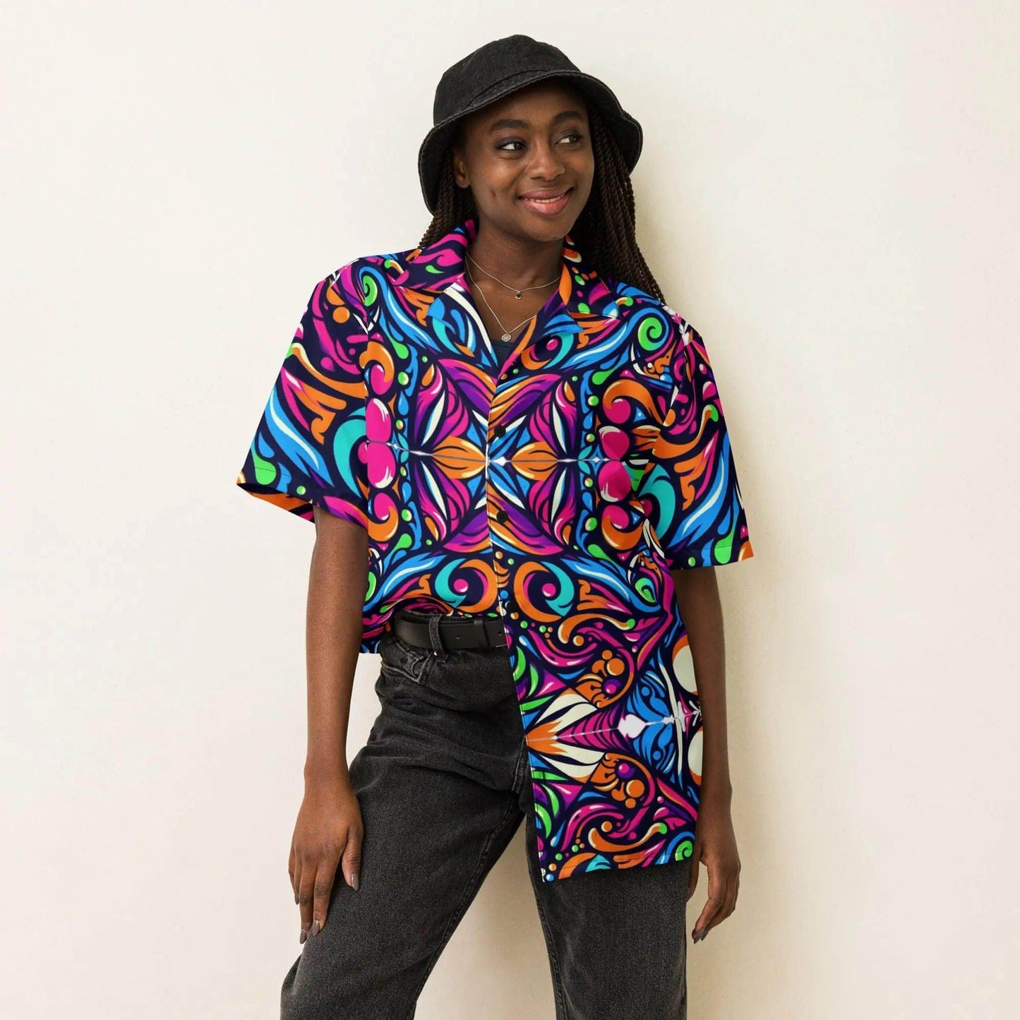 Z. Fluorescent - Unisex button shirt WORLDSHOP