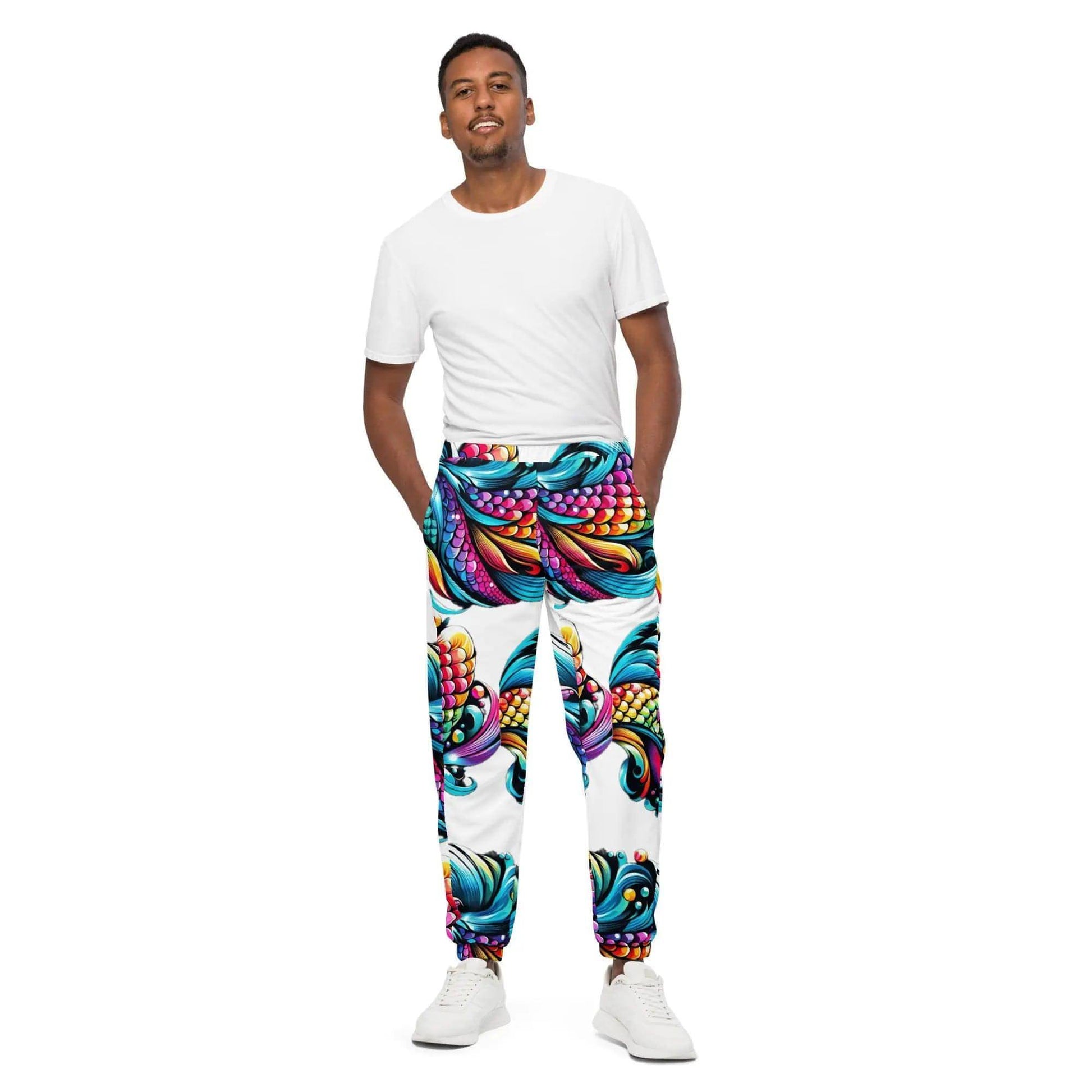 Rainbow Fisch -  Unisex track pants WORLDSHOP