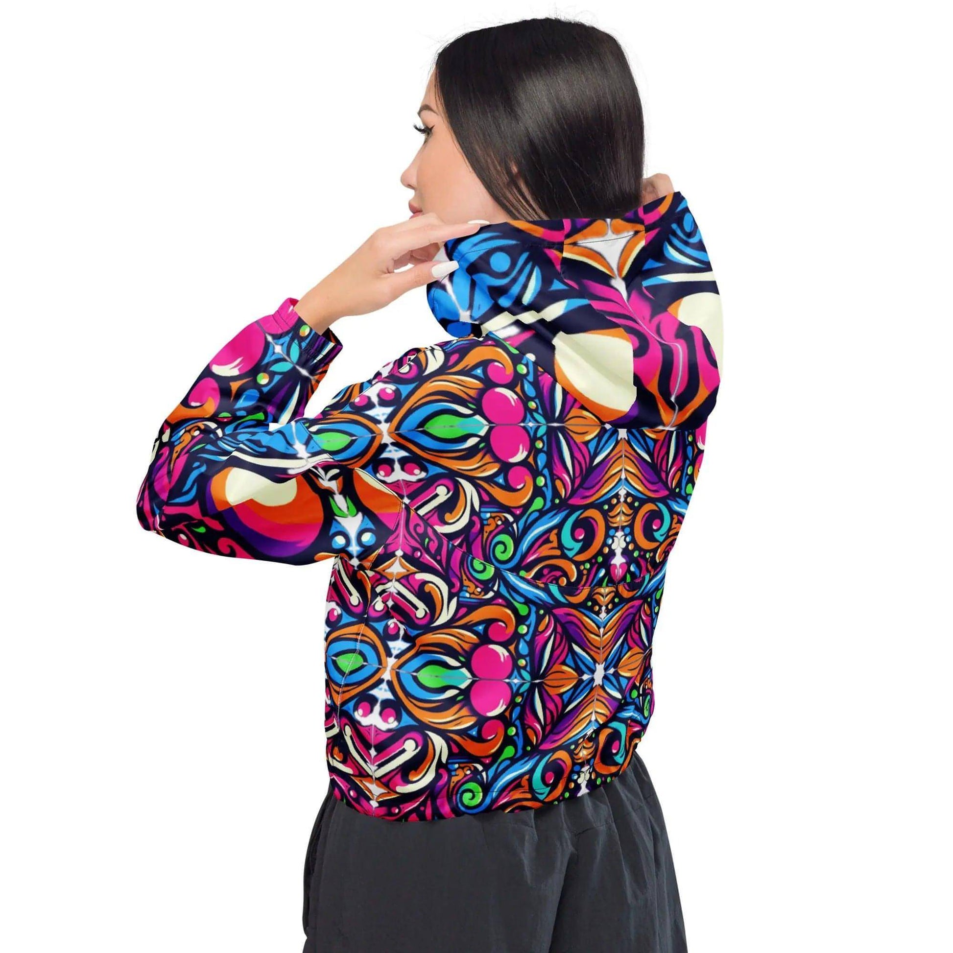 Z. Fluorescent - Women’s cropped windbreaker WORLDSHOP