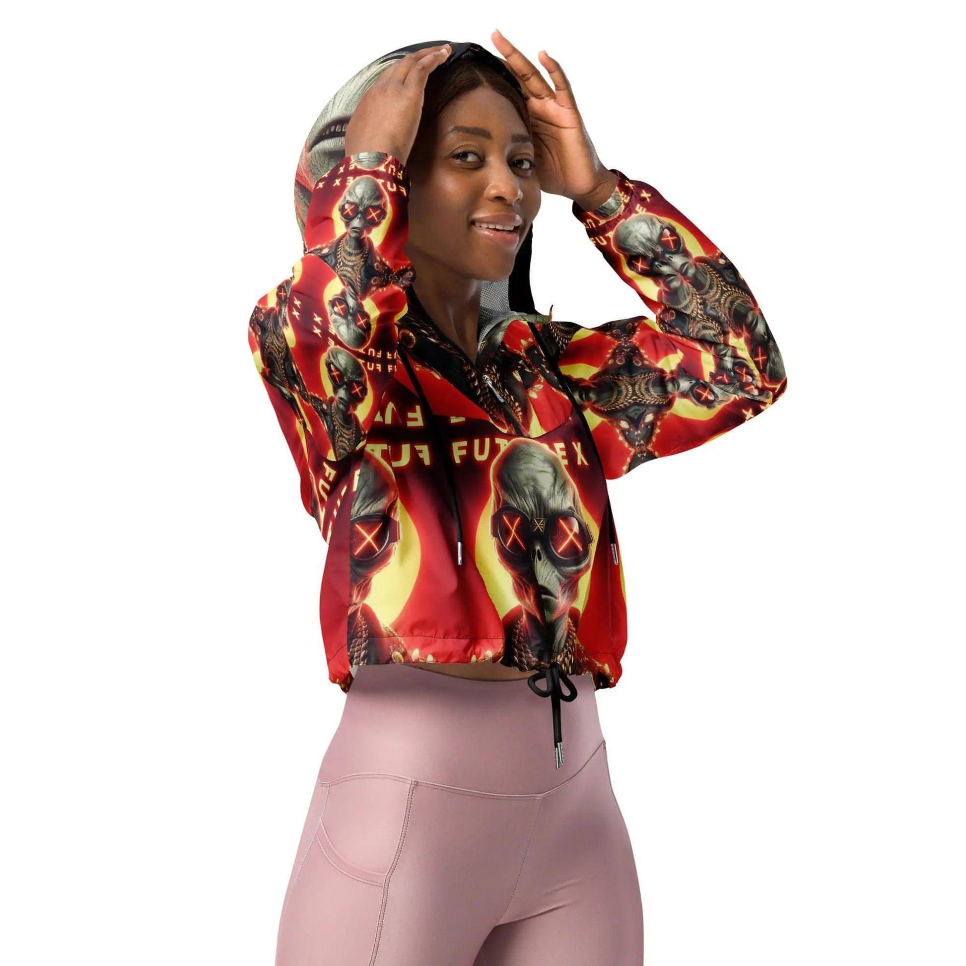 Z. Future X - 2 -  Women’s cropped windbreaker WORLDSHOP