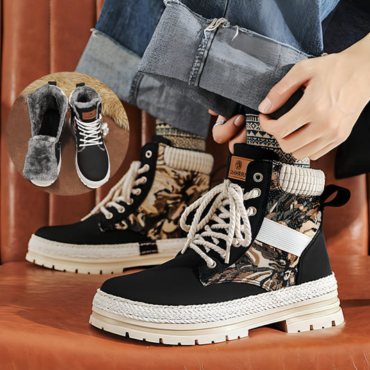 Autumn And Winter High-top Designer Comfy Shoes Men