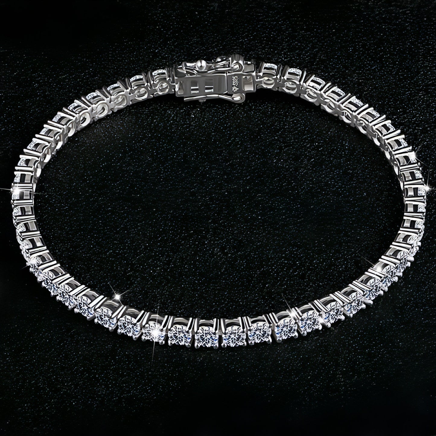 Fashionable Mozang Diamond Bracelet Female