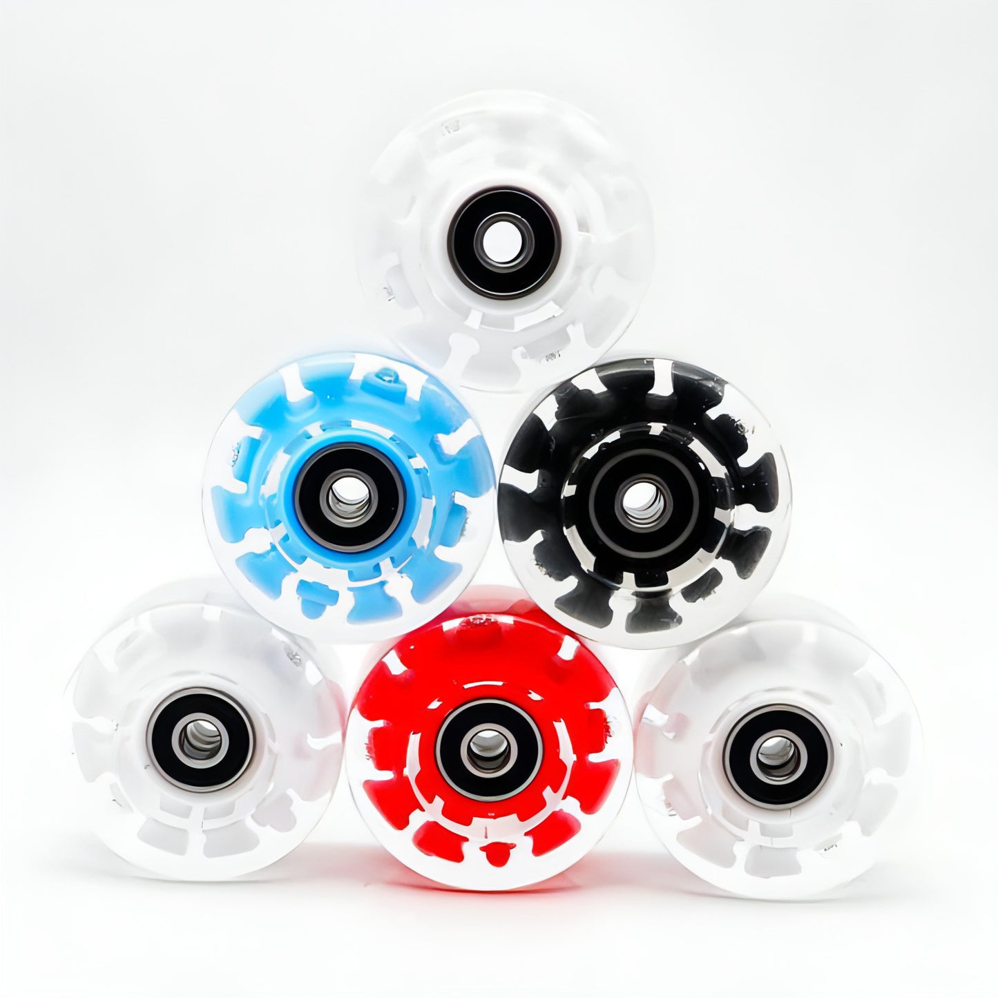 Flashing Wheels Four-wheel Roller Skates Accessories Skateboard Rollers