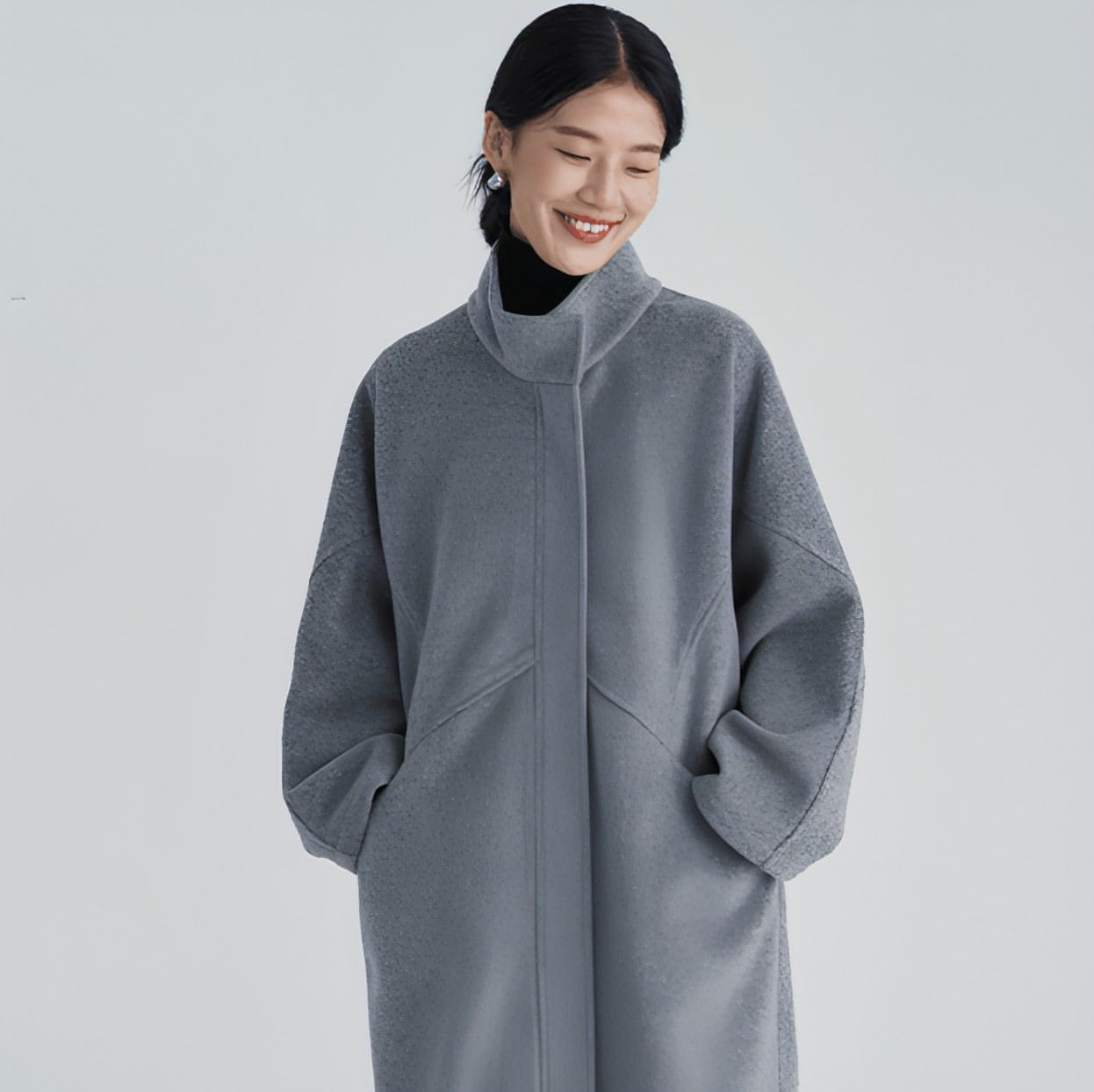 Women's Woolen Overcoat Long Coat Jacket