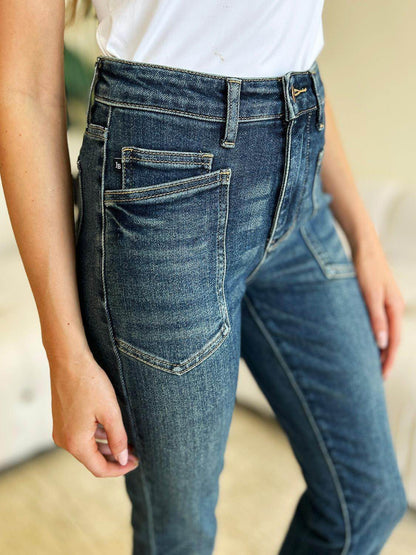 Judy Mavi Tam Beden Yüksek Bel Skinny Jean