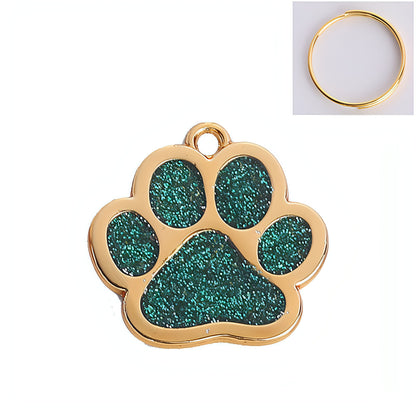 Paw Print Metal Keychain – Stylish & Durable Pet Lover Accessory