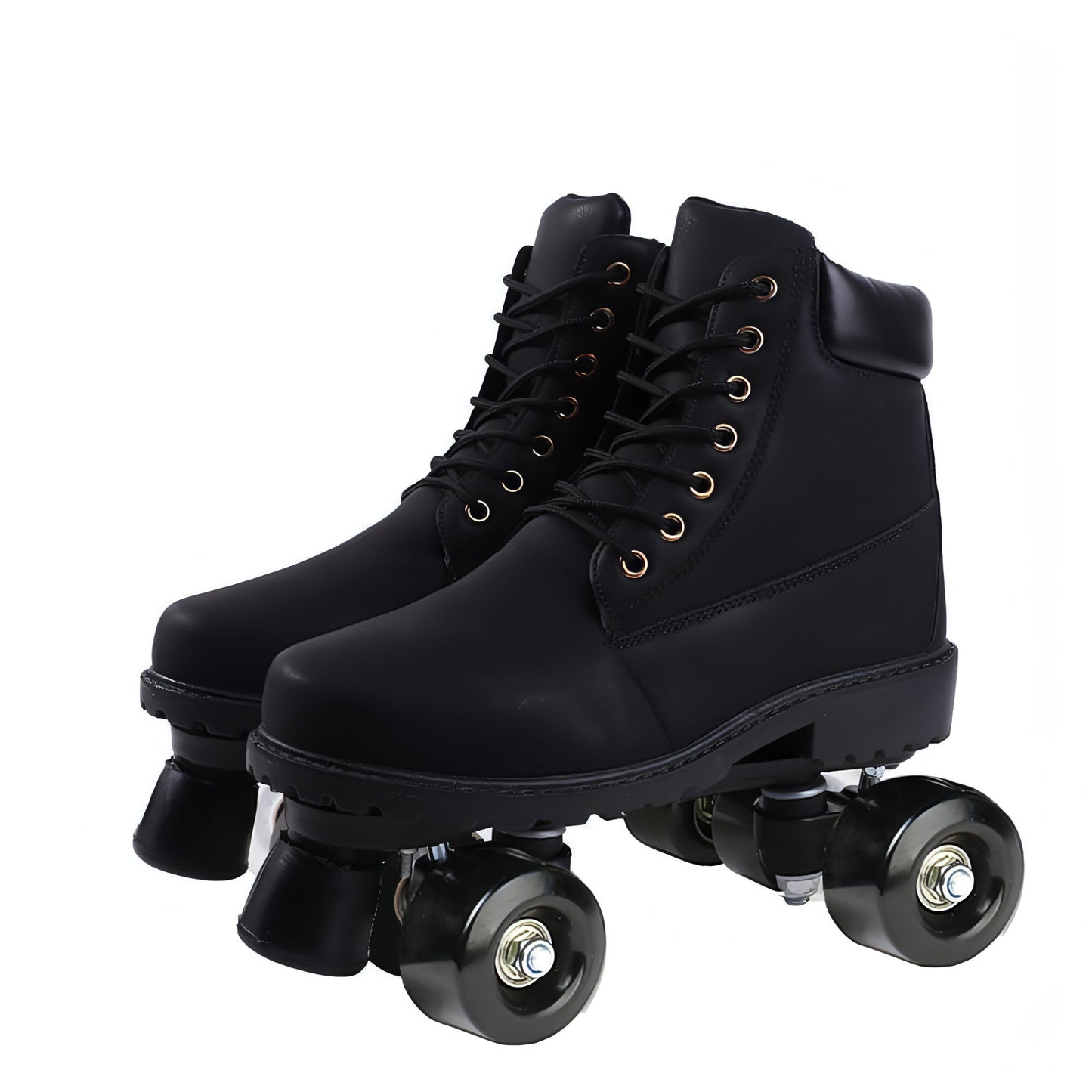 Double Row Skates Double Row Pulleys Four-roller Skates Roller Skating Flashing Wheels