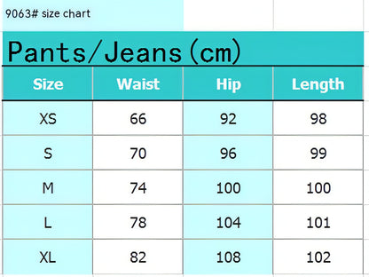 Water Washed Hole High Waist Loose Straight Trousers Women Jeans