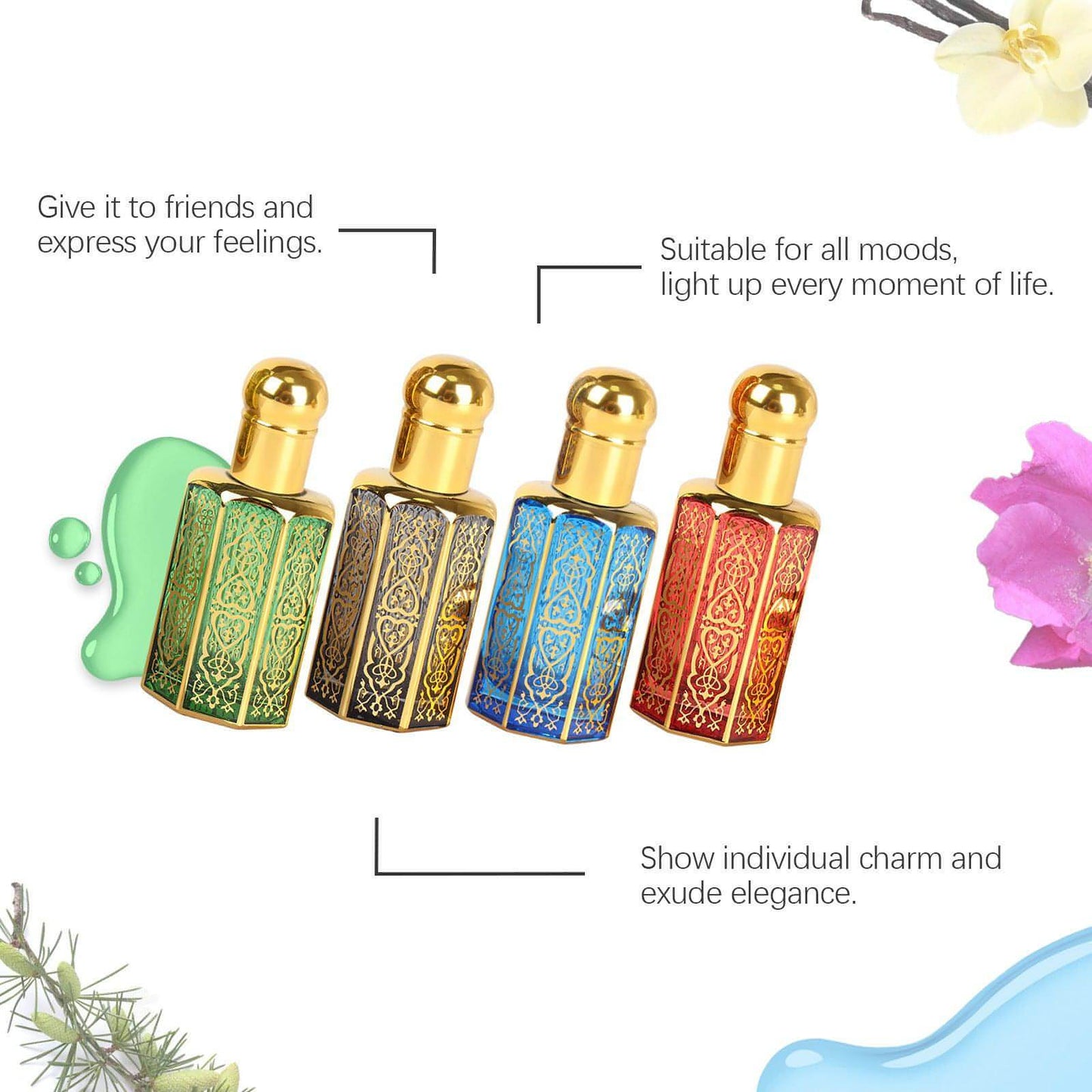 Niche Long-lasting Fresh Date Fragrant Men And Women Fragrance Elegant Style Perfume Orient