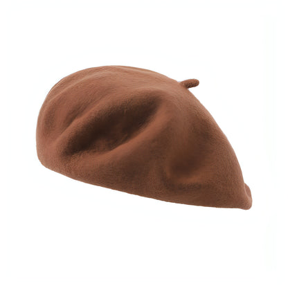 Casual Season Warm Thickened Pure Color All-matching Hat