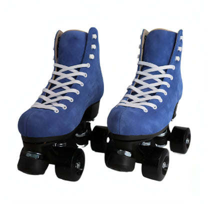 Patines de ruedas azules para adultos