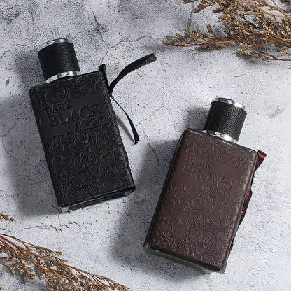 A.1. Men's Fashion Simple Long-lasting Light Perfume Dark Whiskey Black Fragrance