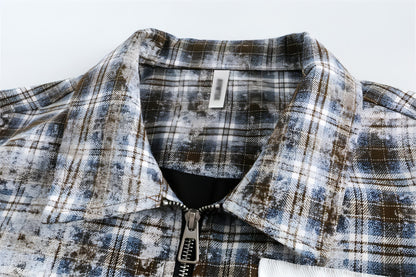 Plaid DressShirt For Women