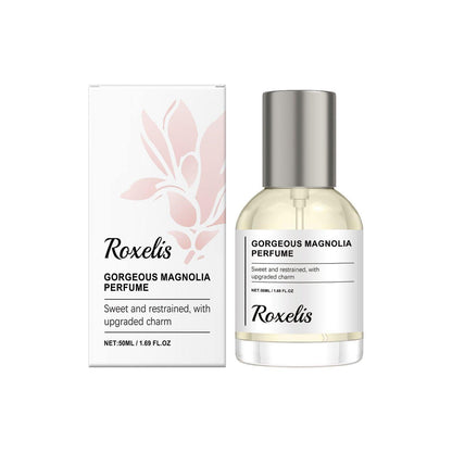 Cvetni parfum magnolia za ušesom elegantno