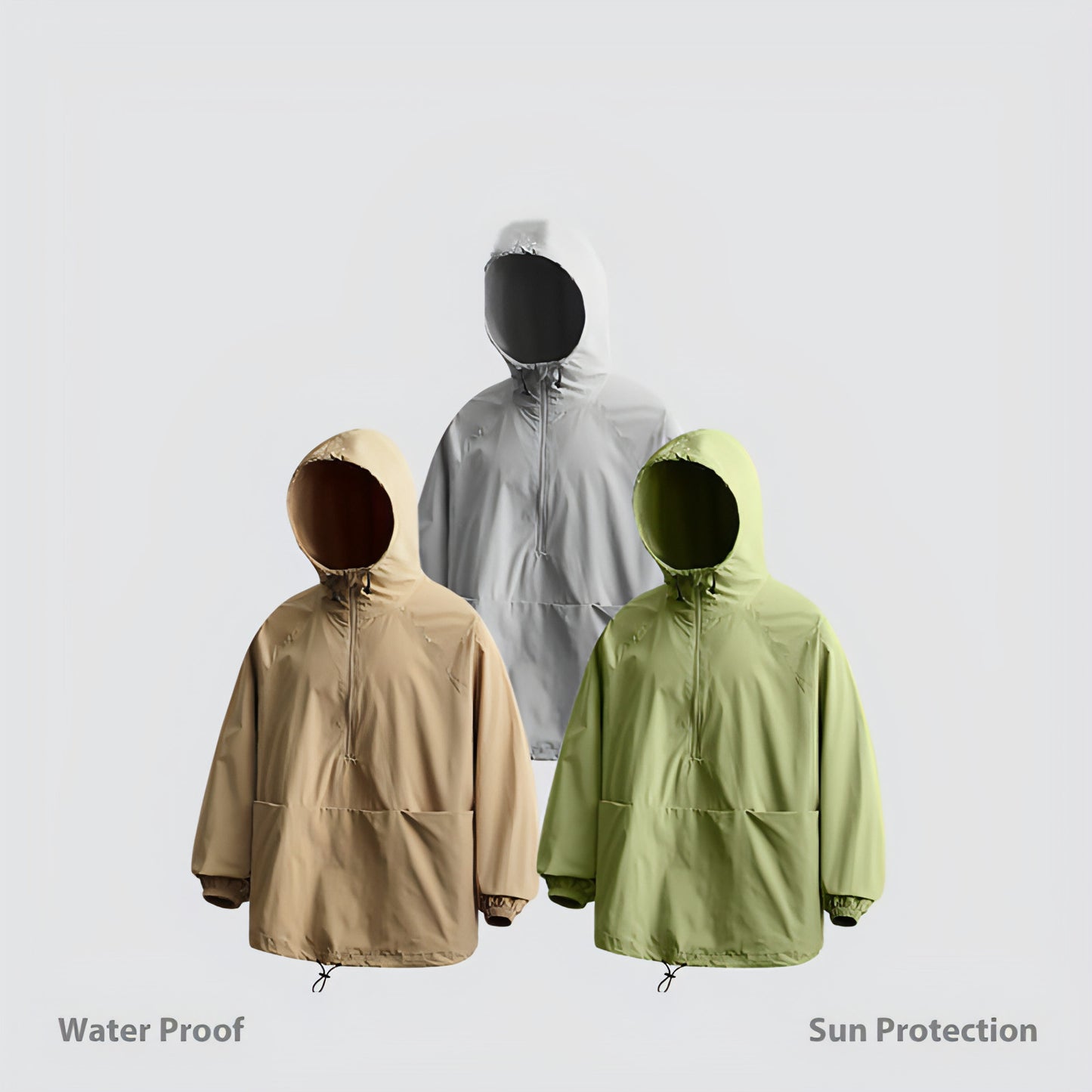 Men's Clothing Lightweight Three-proof Technology Sun-protective Clothing