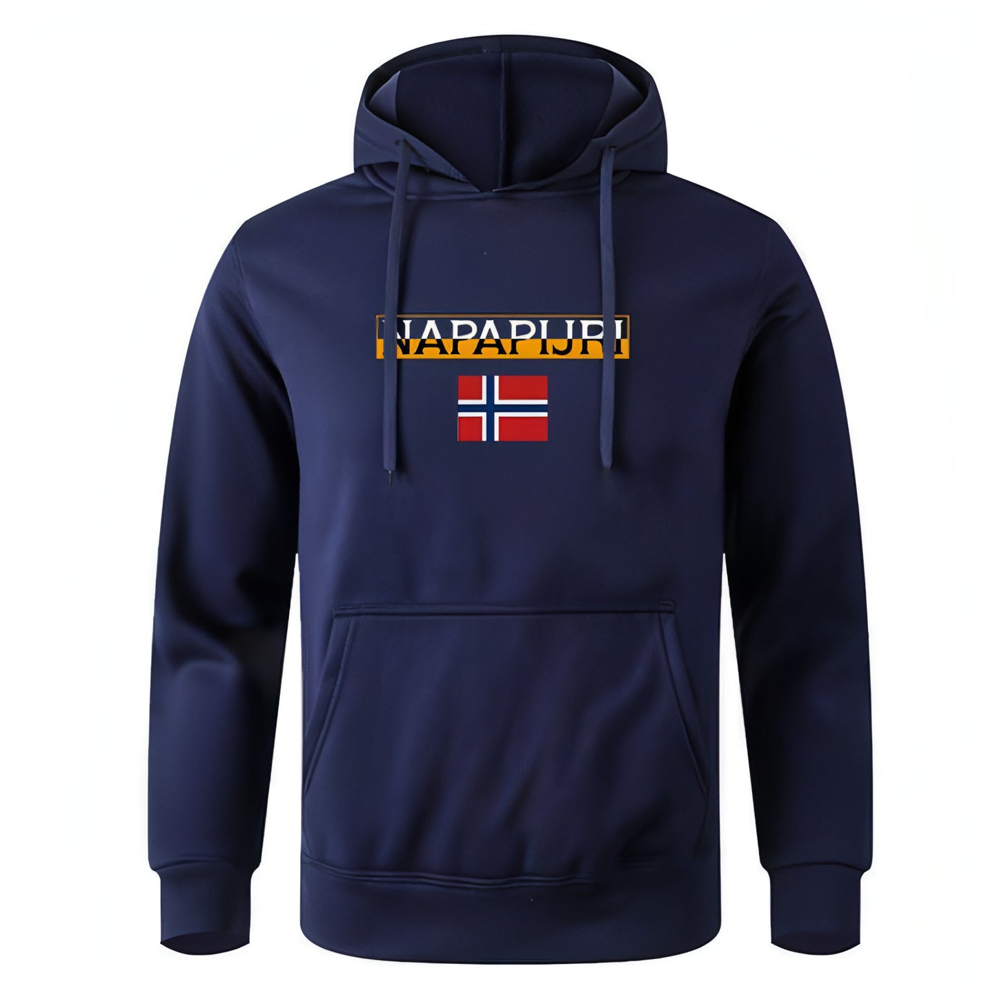 Napapijri moški pulover hoodie natisnjen pulover priložnostni