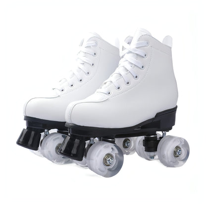 Double Row Skates Four-roller Skates Flashing Heelys