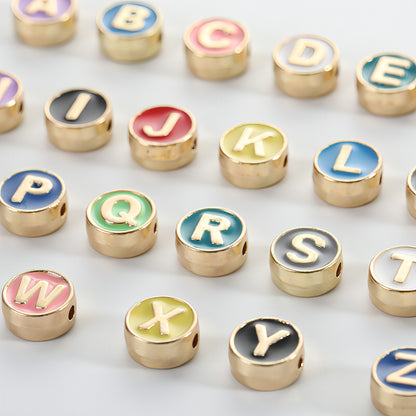 Personalized Alphabet Letter Charms – Perfect for DIY Bracelets & Necklaces