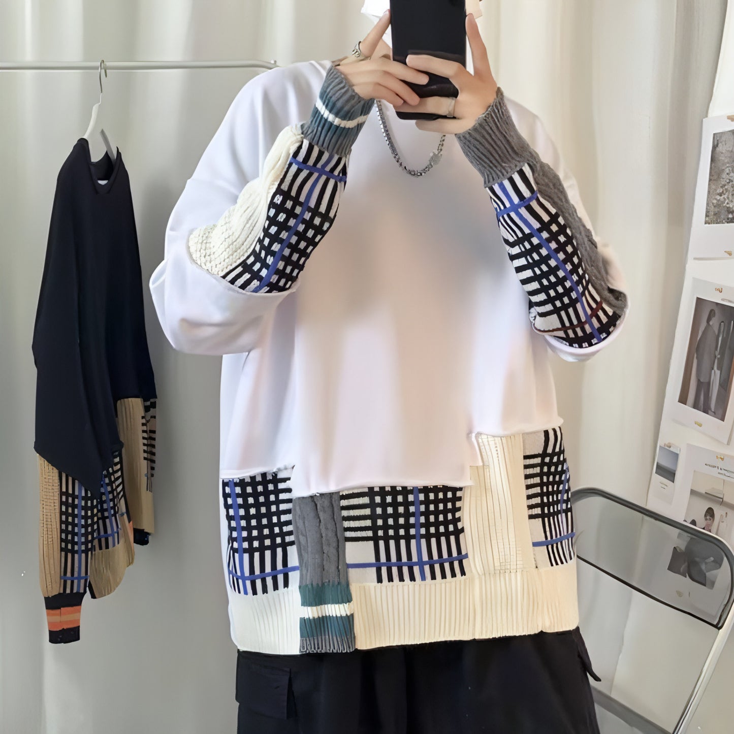 Ins National Fashion Brand Boys' Knitwear Sweater Youth Men