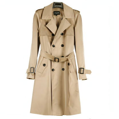 Men's Trench English Double-breasted Coat