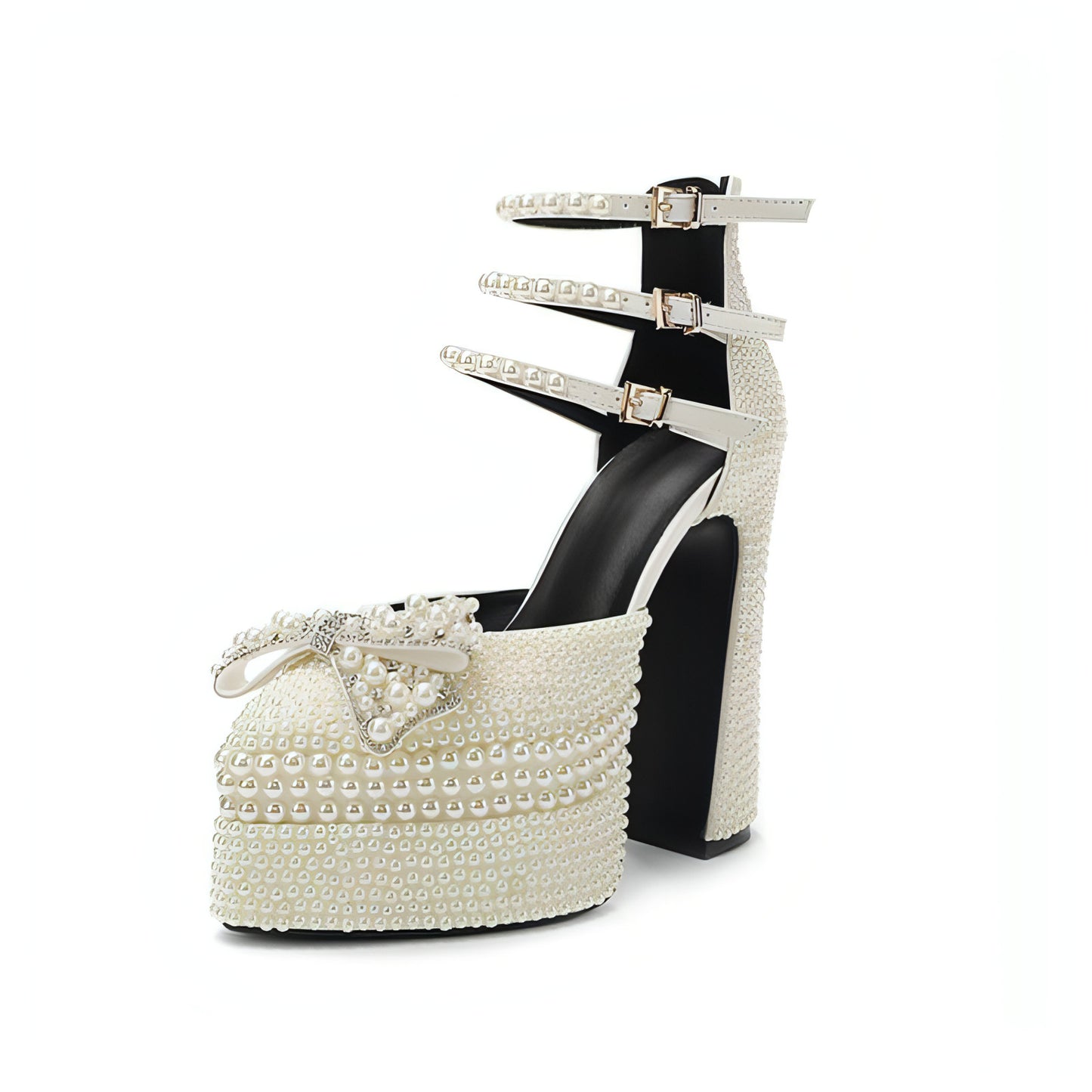 Women´s High Heels Pearl Shoe