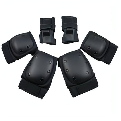 Six 6-piece Roller Skating Protective Gear Sports Protective Gear