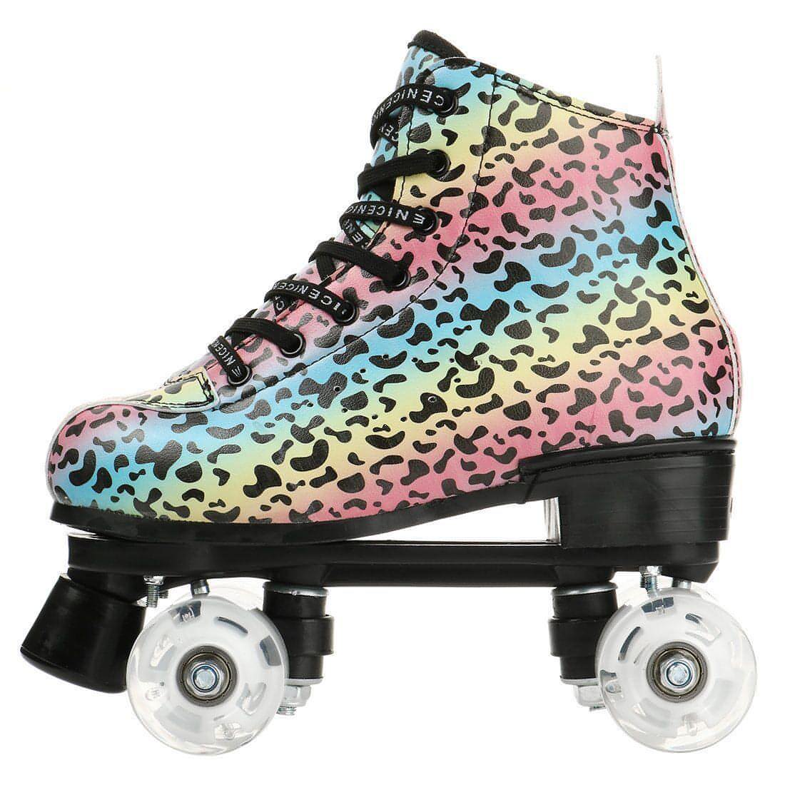 Adult Double-row Roller Skates Children's Four-wheel Roller Skates Night Flash