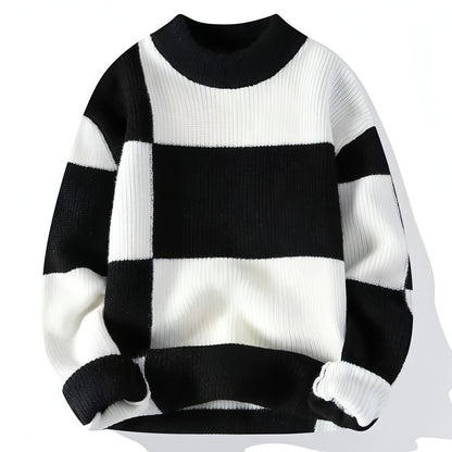 Men's Turtleneck Sweater for For Boys Thickened