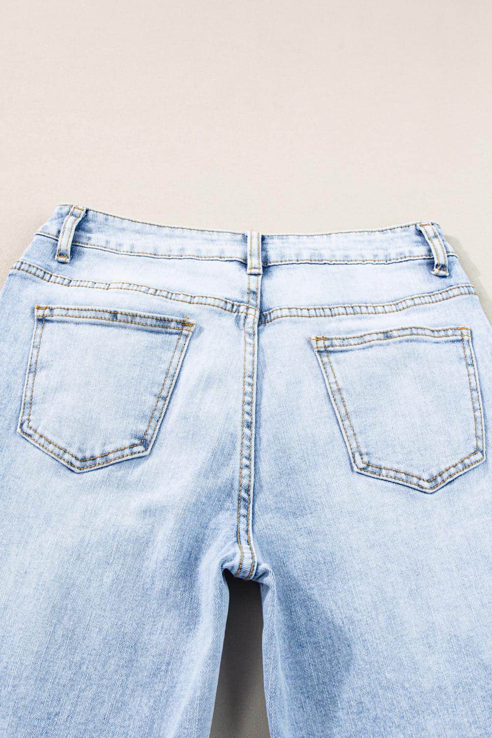 Beau Blue Acid Wash jeans