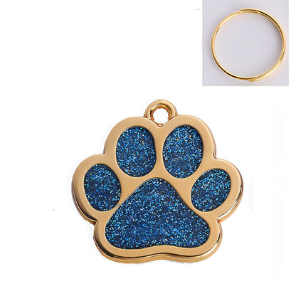 Paw Print Metal Keychain – Stylish & Durable Pet Lover Accessory