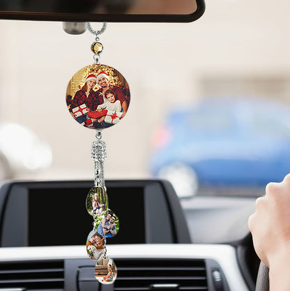 Car Pendant Photo Creative Rearview Mirror Crystal