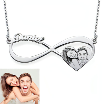 Women's Fashion Infinite Photo Necklace