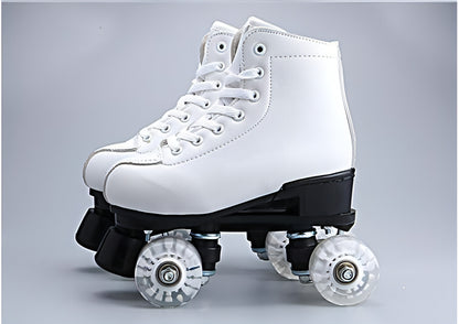 Double Row  Roller Skates For