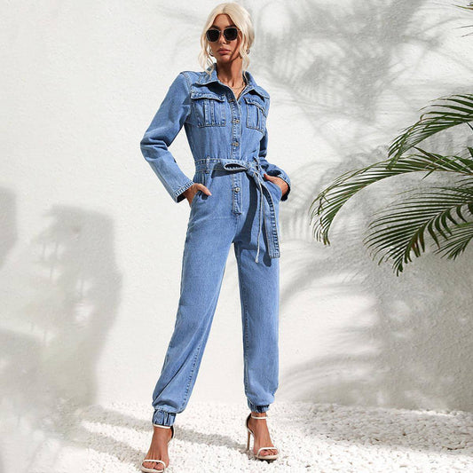 Damen Freizeit-Jumpsuit mit Temperament