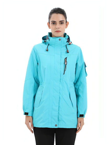 Men Sports And Leisure Warm Waterproof Jacket