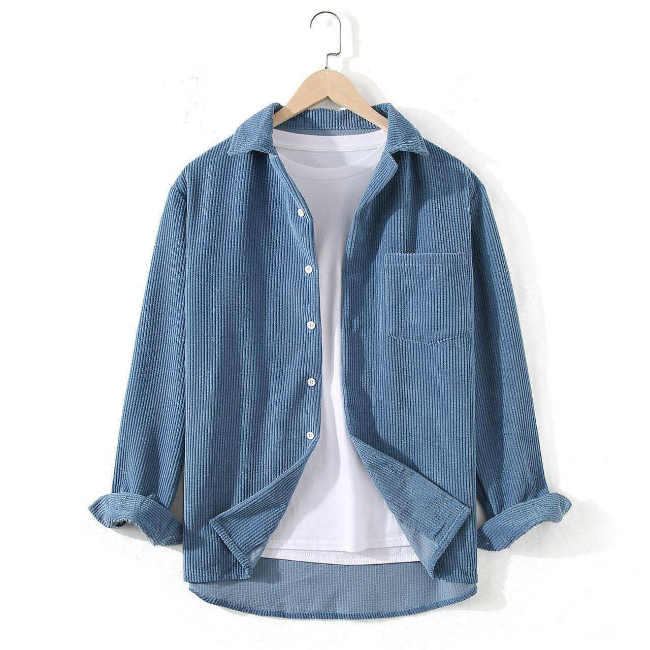 Men's Loose Casual Sleeve DressShirt