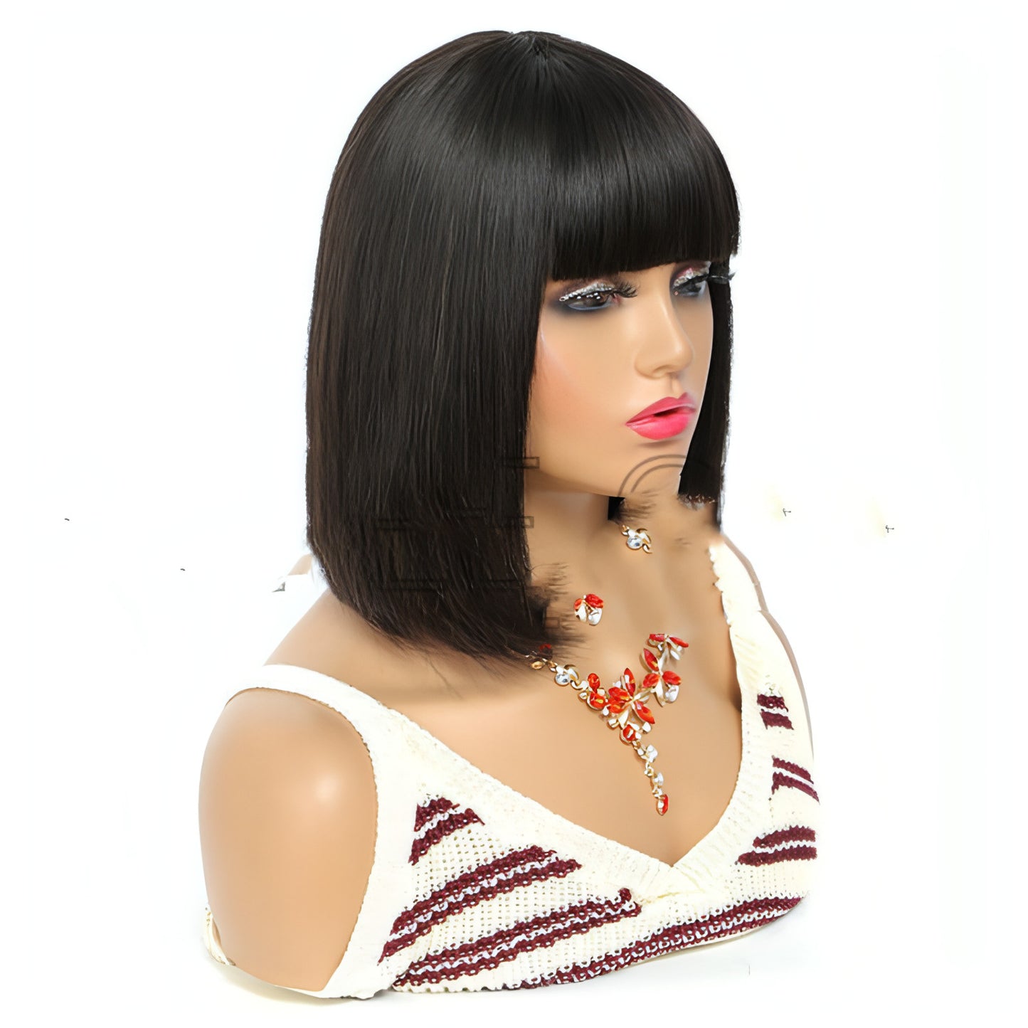 Womens Short Hair Series Real Bob Headgear