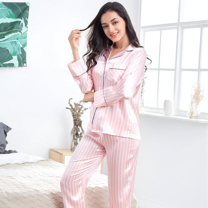 New Striped Casual Homewear Payama