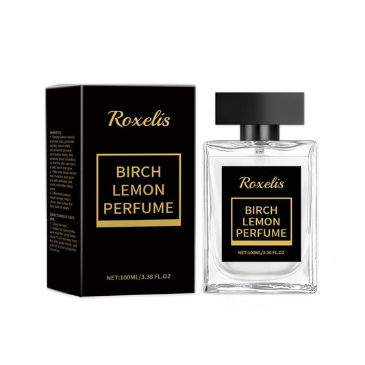 Perfume Birch Lemon: fragancia ligera y duradera para aromaterapia con encanto masculino