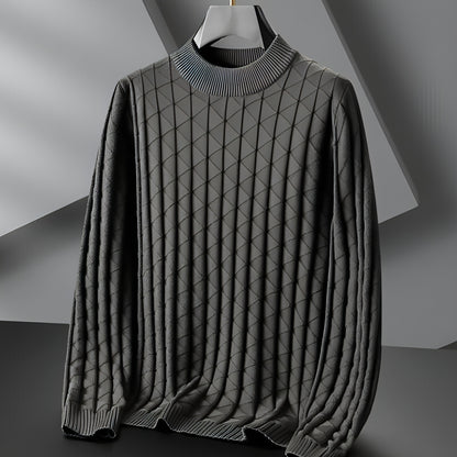 Men's Plus Size Knitted Sweater