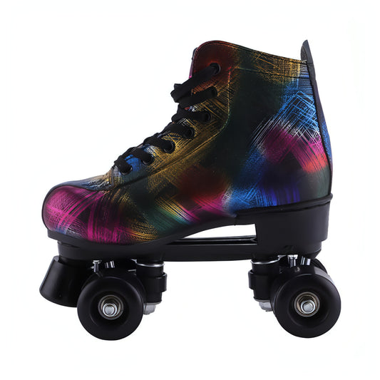 Symphony Feather Double Row patins adultos patins de adultos quatro patins de patinação rolos patins