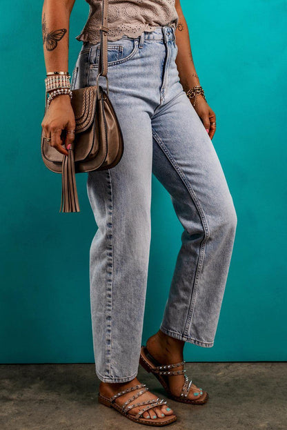 Beau Blue Acid Wash jeans