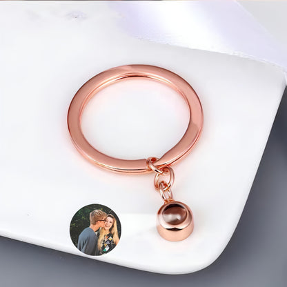 Personalized Photo Projection Keychain – A Timeless Keepsake