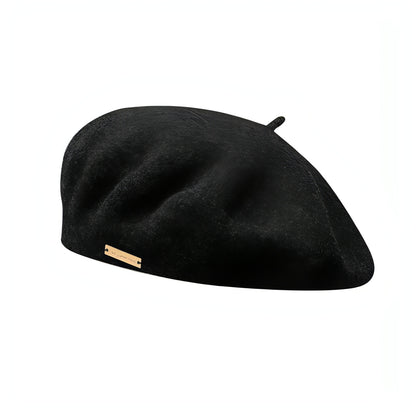 Casual Season Warm Thickened Pure Color All-matching Hat