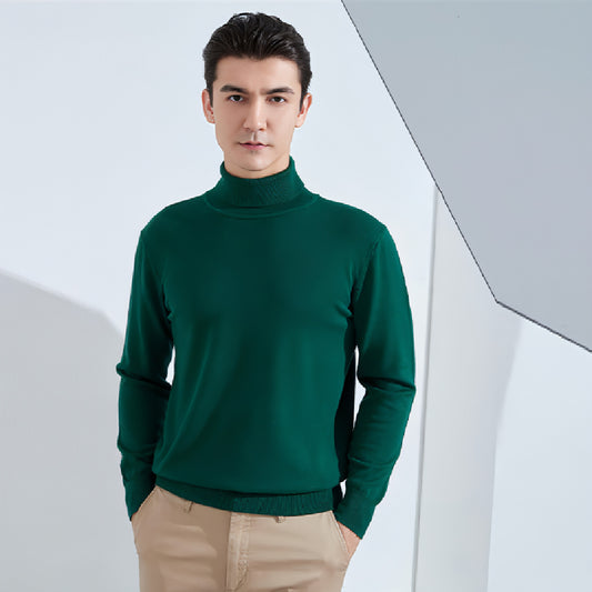 Turtleneck Sweater Men's Casual All-match Bottoming Shirt