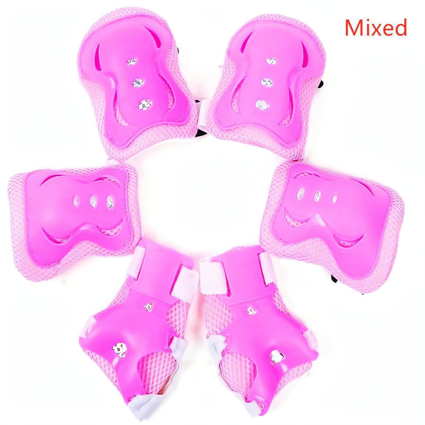 Inline drsalke Roller Skates Butterfly Protector Six Dela