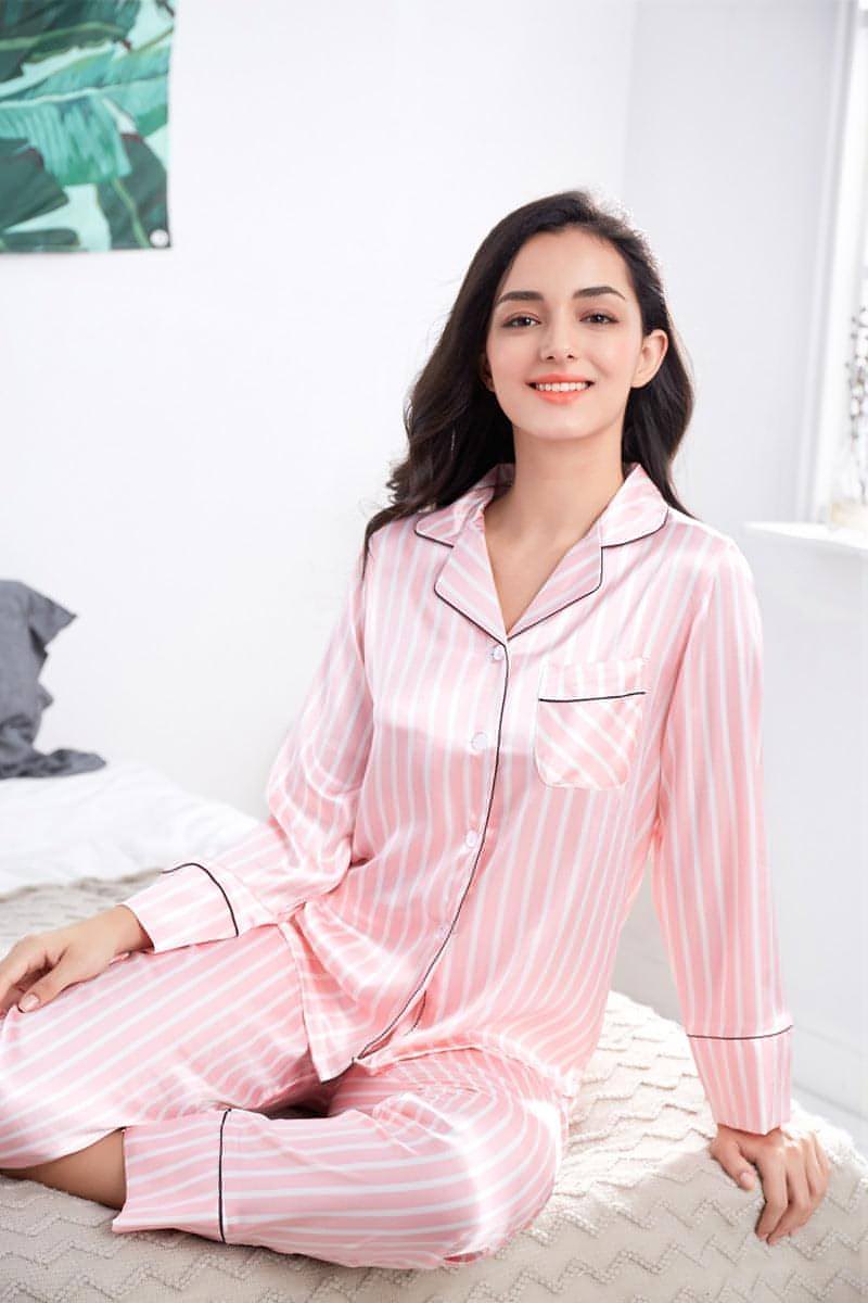 New Striped Casual Homewear Payama