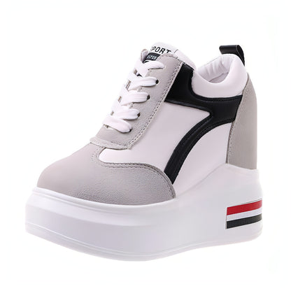 Women's Platform Height Increasing Insole Casual Shoes