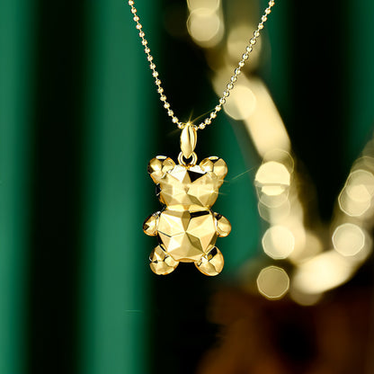 Women's Golden Bear Pendant