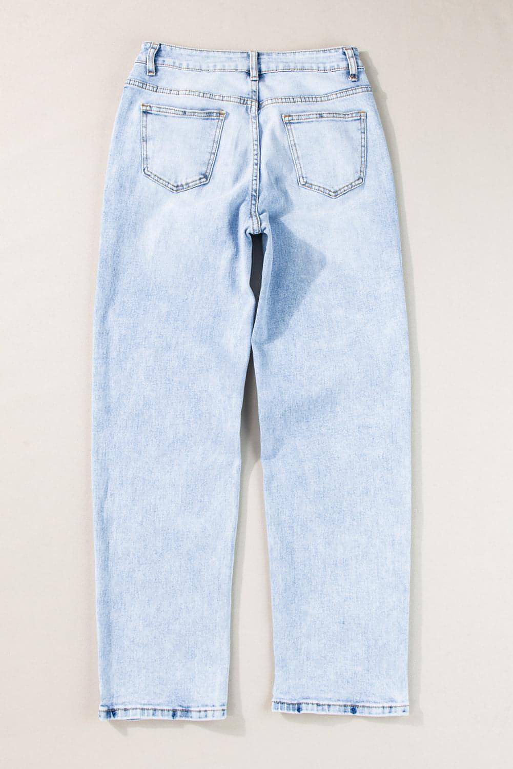 Beau Blue Acid Wash jeans